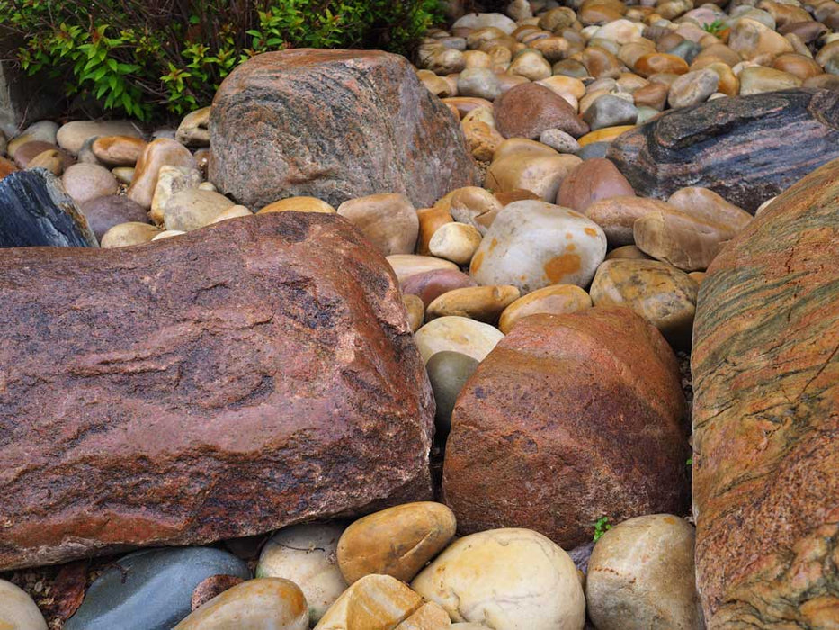 Athabasca River Rock 4 to 8 — Park Landscaping Supplies